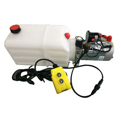 Scissor Lift 12v Hydraulic Power Unit Double Acting 180 Bar Pressure