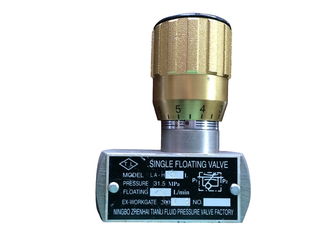 Electronic Steel Hydraulic Flow Control Valve , Hydraulic Flow Divider Valve