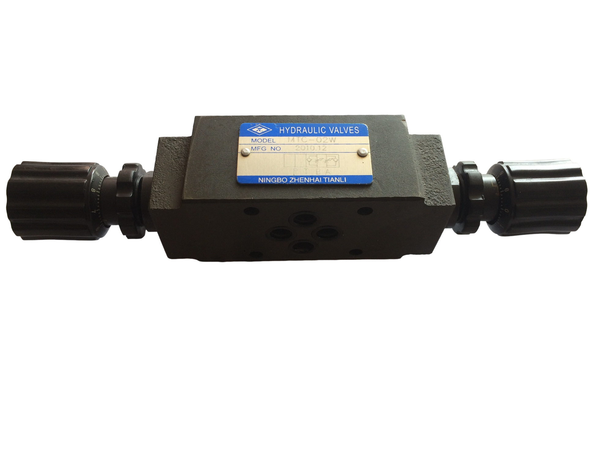 CE Approved 250 Bar Hydraulic Proportional Solenoid Valve MTC-02W